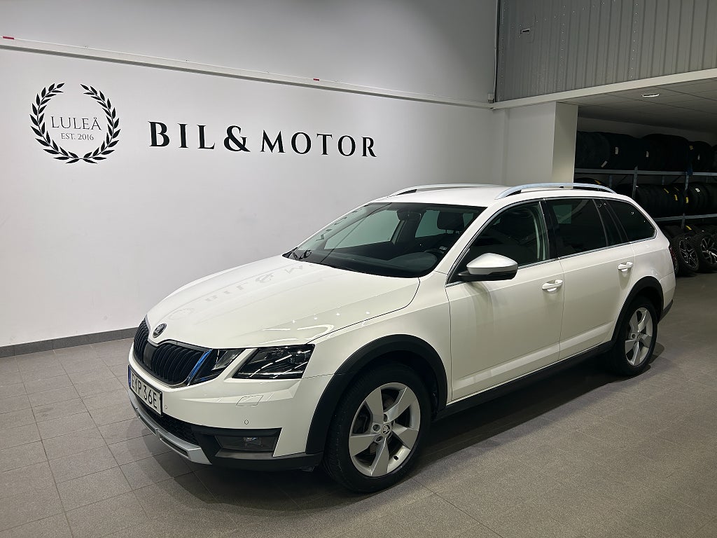 Skoda Octavia Scout 2.0 TDI SCR 4x4 |Cockpit|7638mil|Värm
