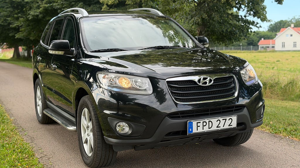 Hyundai Santa Fe 2.4 4WD Euro 5, Svennsksåld, Ny besiktigad, 