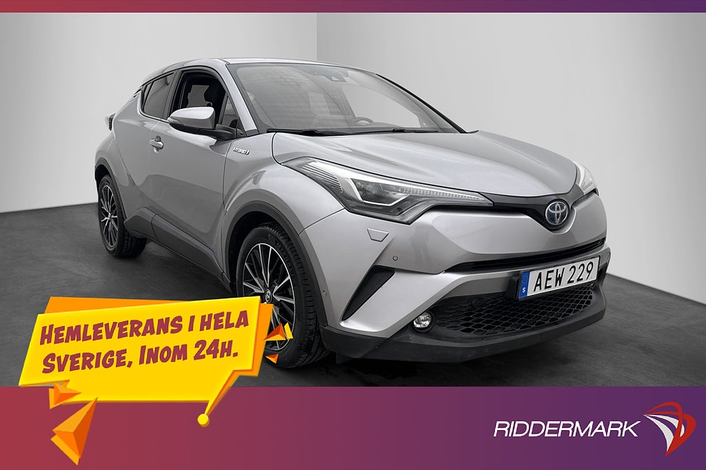 Toyota C-HR Hybrid 122hk Executive JBL Kamera GPS Skinn Drag