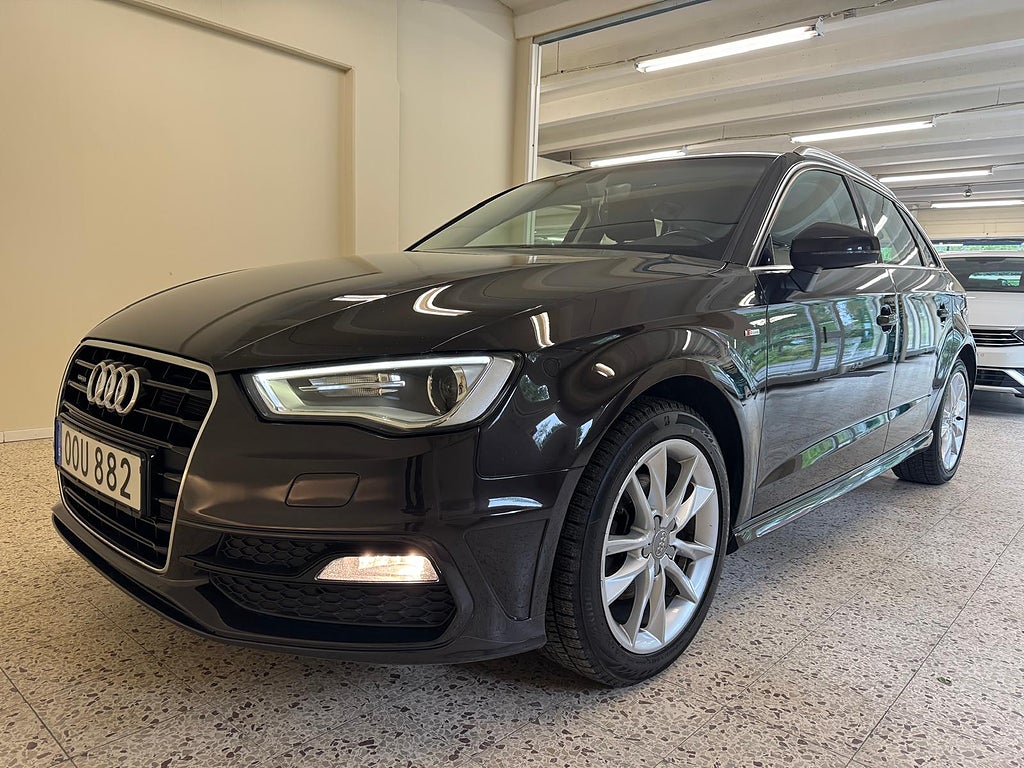 Audi A3 Sportback 1.6 TDI Quattro 110hk S-line