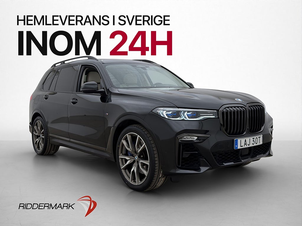 BMW X7 M50i xDrive 530hk 7-Sit Executive B&W Sky Lounge Drag