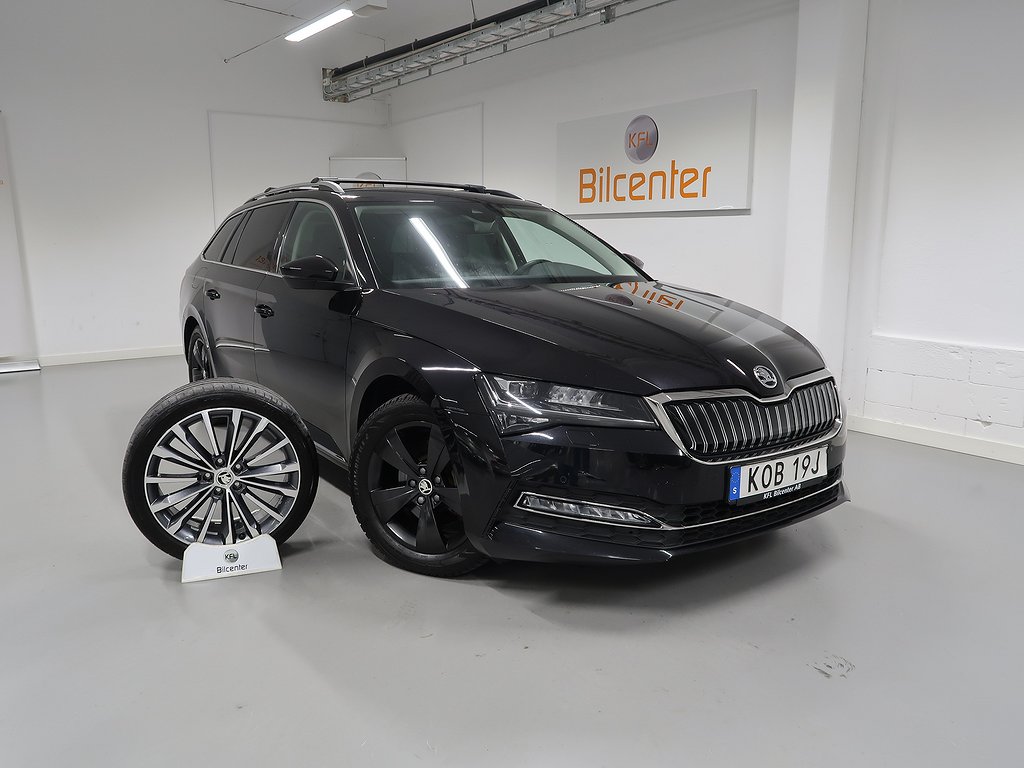 Skoda Superb iV Kombi 1.4 Plug-in Hybrid L&K V-Däck ingår Canton-Drag-Värmare