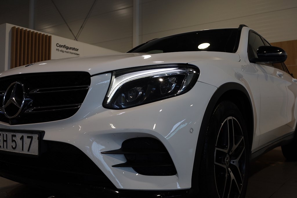 Mercedes-Benz GLC 220 d 4MATIC AMG Designo Drag Värmare 360° 2017