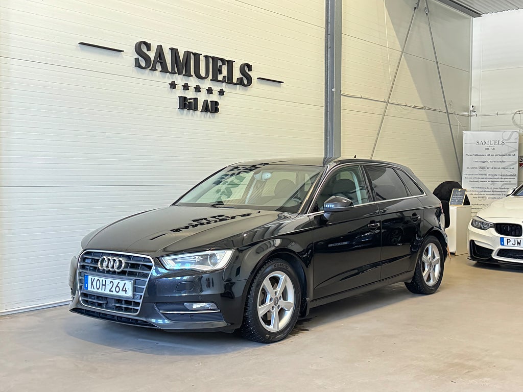 Audi A3 Sportback 2.0 TDI S Tronic Ambition Sportratt, B&O ljud