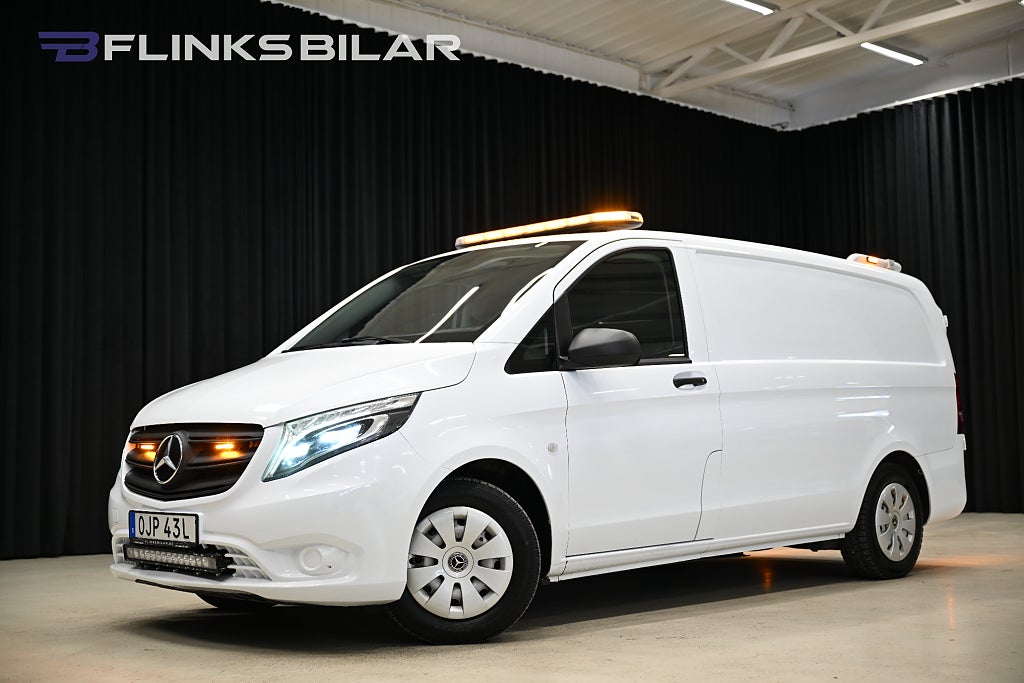 Mercedes-Benz Vito 116 CDI 163HK Automat|Inredd|LED|Nedlackad|SeUtr!