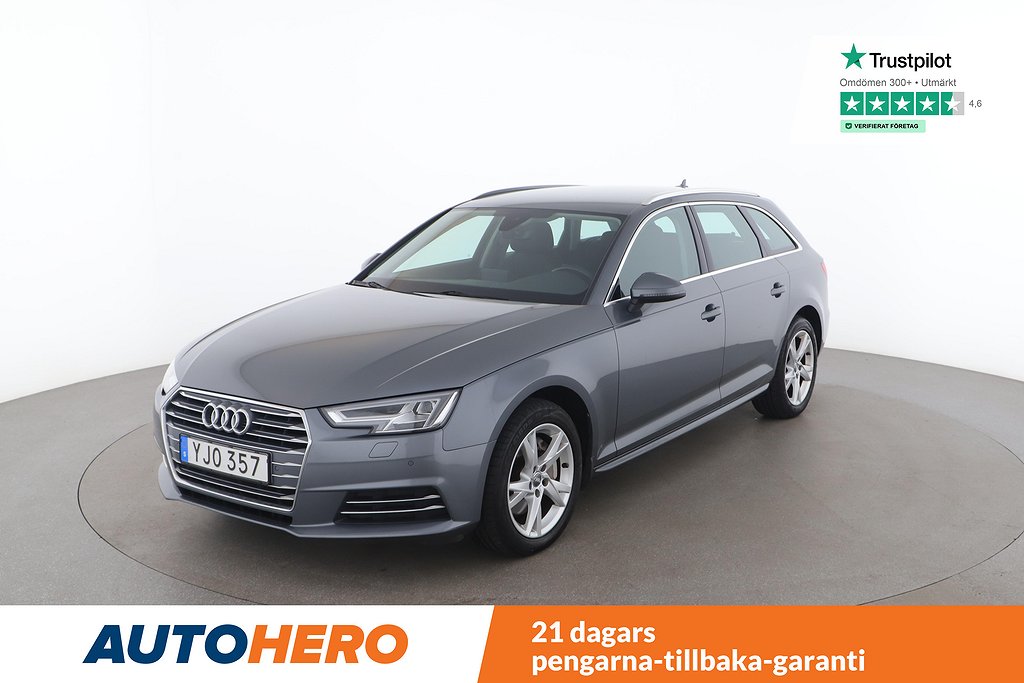 Audi A4 Avant 2.0 TDI S Tronic / Dragkrok, Motorvärmare