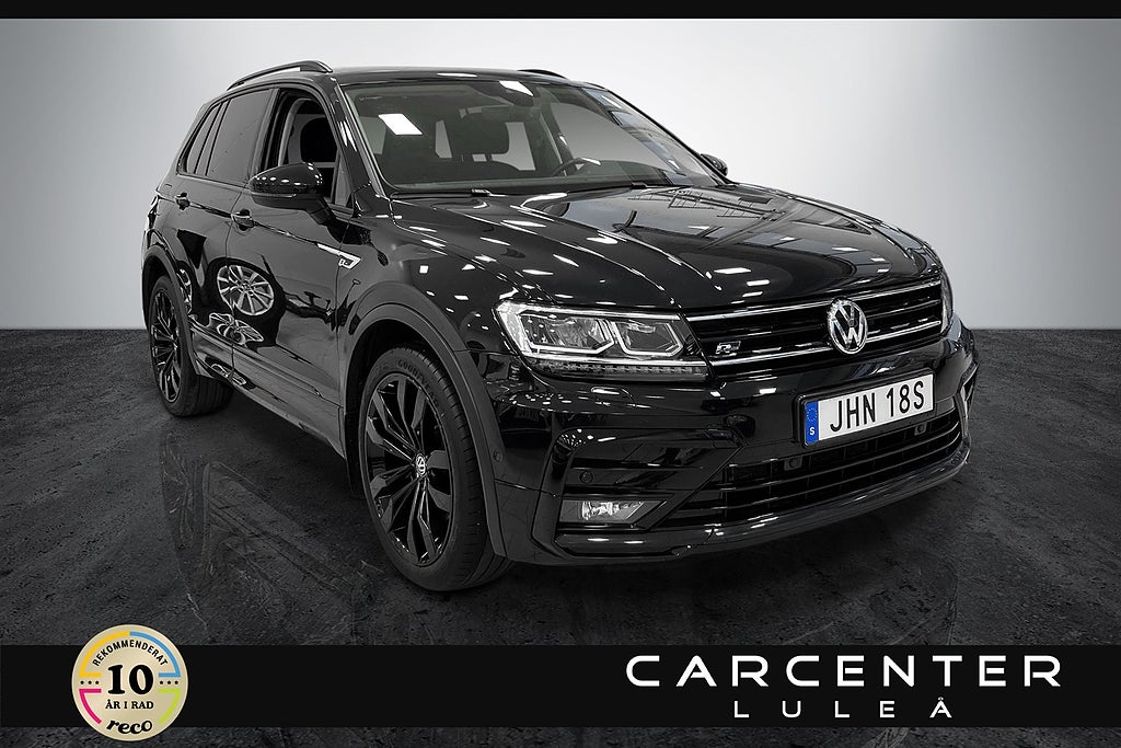 Volkswagen Tiguan 2.0 TSI 4Motion R-Line Cockpit/Kamera/Värmare/Black Edt