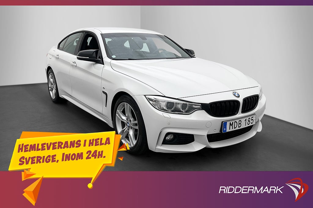 BMW 428 i M Sport 245HK Gran Coupé Farthållare PDC BT