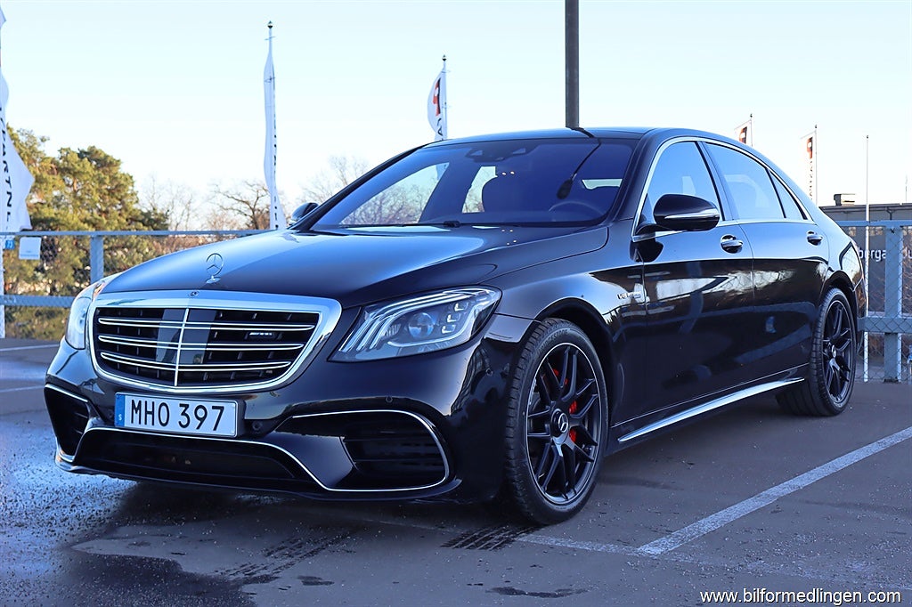 Mercedes-Benz S 63 AMG 4MATIC 612hk Exclusive Svensksåld