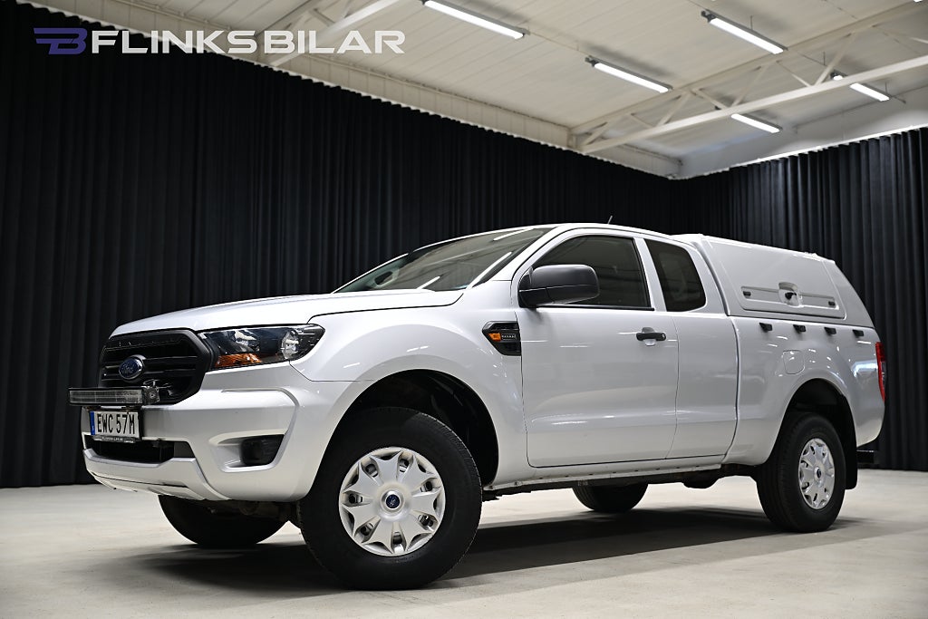 Ford ranger 2.0 170HK SuperCab|Drag|Värmare|Kåpa|M/K-Värmare|Moms