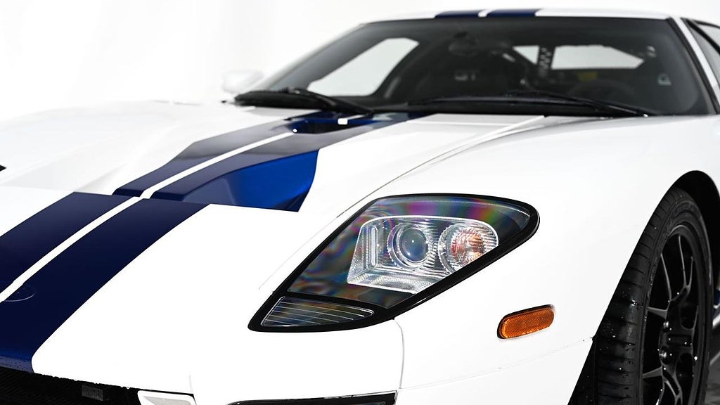 Ford GT har modifierats så att den har cirka 1 200 hästkrafter. 