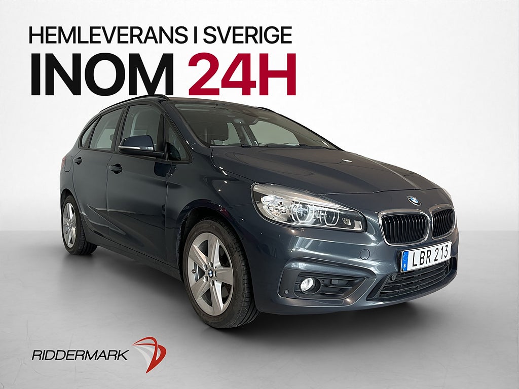 BMW 220 d xDrive Active Tourer 190hk B-Kamera Drag M-Värmare