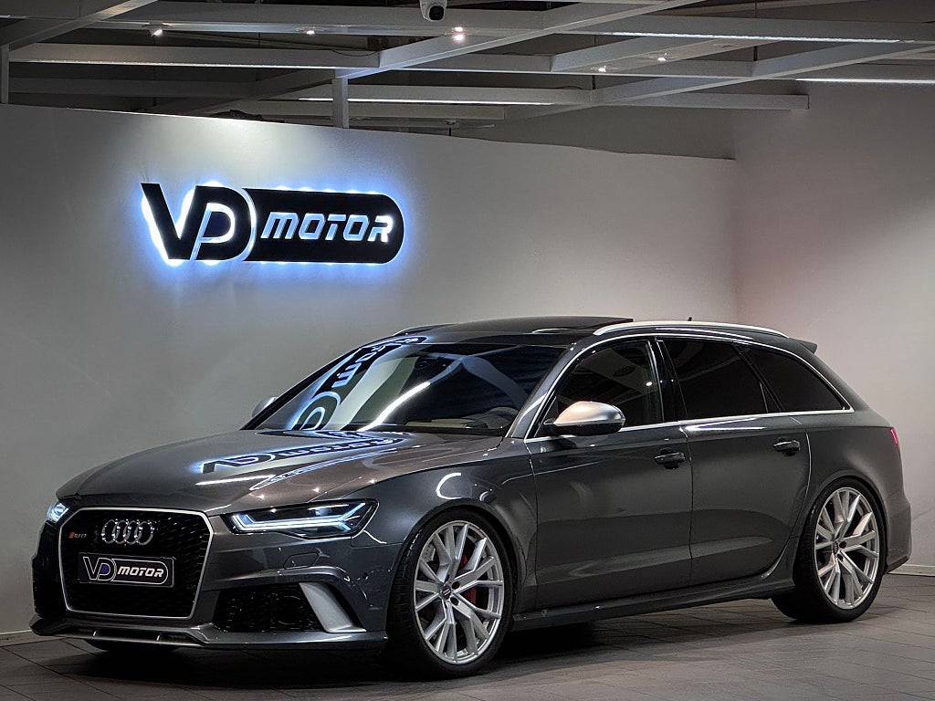 Audi RS6 Dynamic Panorama 360° SC HUD Milltek Sv-såld 560hk
