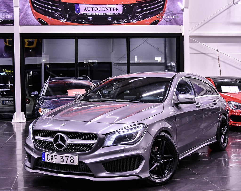 Mercedes-Benz CLA 200 CDI Shooting Brake 7G AMG|Navi|Dragkro