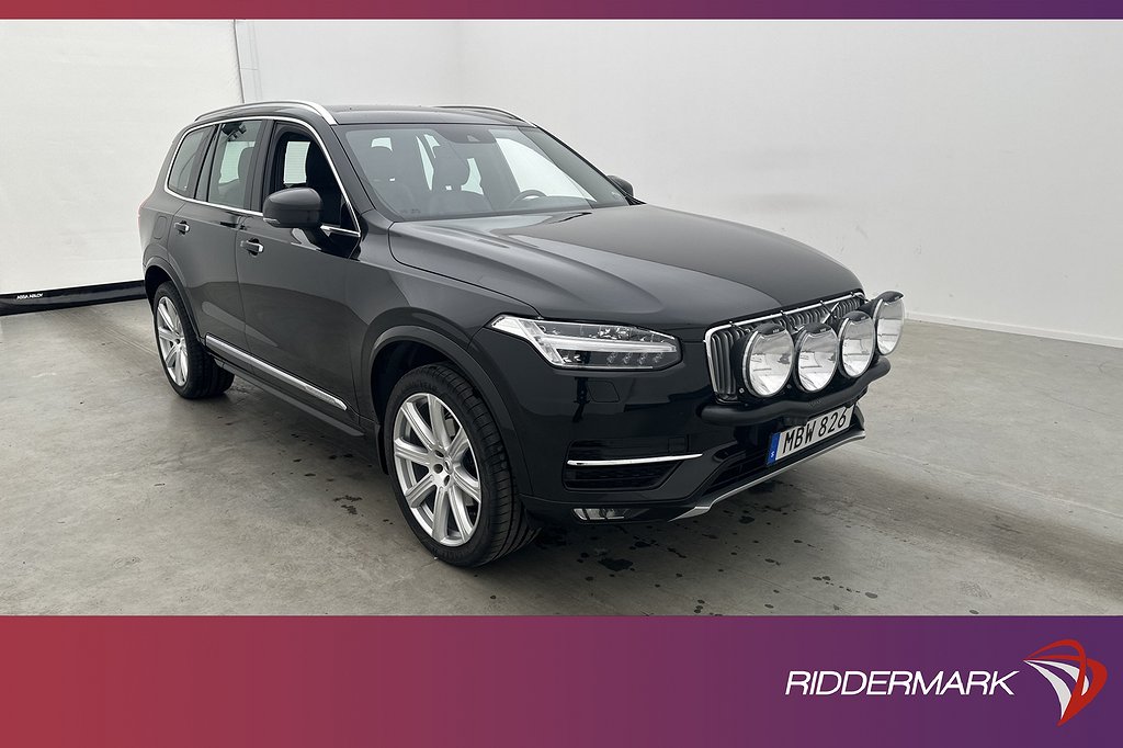 Volvo XC90 D5 AWD 225hk Inscription Värm Skinn Kamera Drag