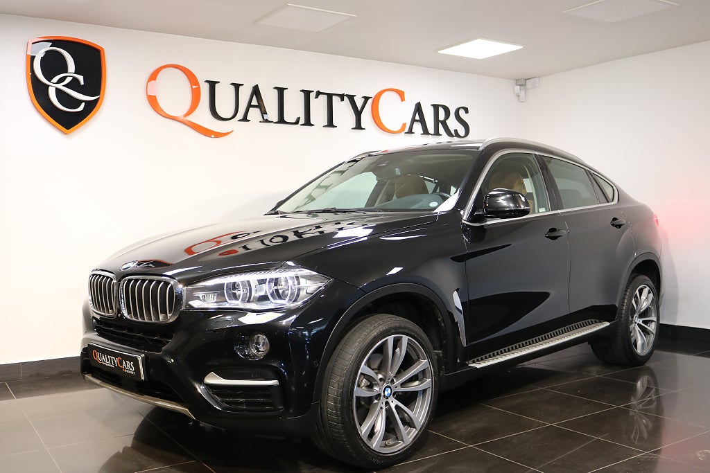BMW X6 xDrive40d HUD/ Night vision/ Taklucka/ 1-ägare/ Sv-såld