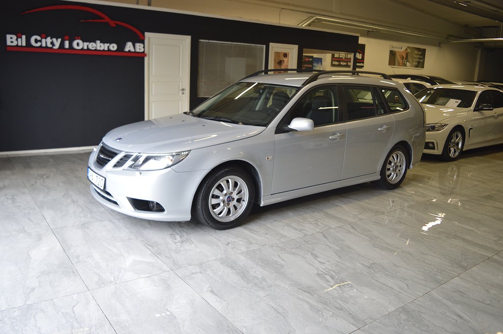 Saab 9-3 1.8t (175hk) SportCombi BioPower / Nyservad & Ny Besiktad 