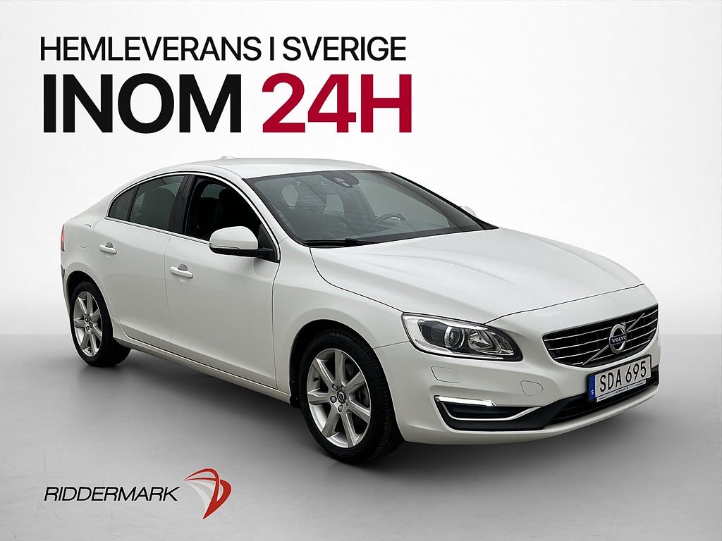 Volvo S60 D3 150hk Classic Momentum VOC Värmare Rattvärme