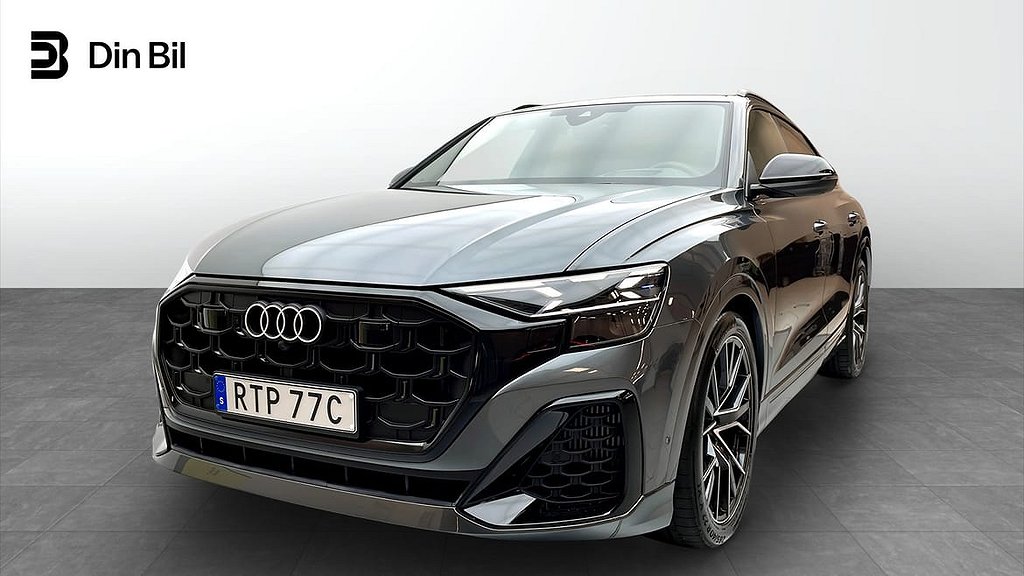 Audi Q8 60 TFSI e quattro 60 490HK S-Line Läder Head-Up Pano