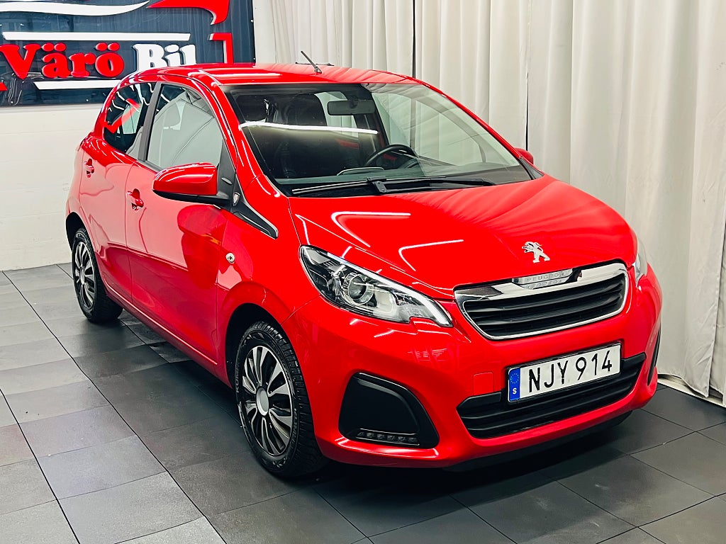 Peugeot 108 2-Ägare Nybesiktigad & Nyservad 1.0 VTi Euro 6
