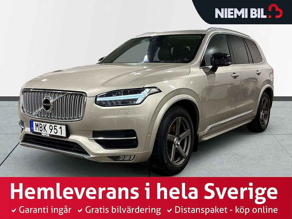 Volvo XC90 D5 AWD Aut Inscription Drag Värmare 7-sits S&V