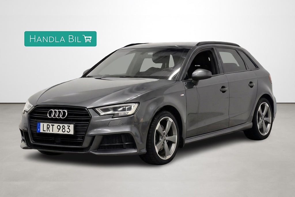 Audi A3 1.5 TFSI S-Line B&O P-sensorer LED Nybes 150hk