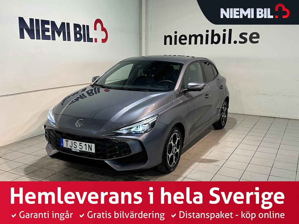 MG 3 Hybrid+ Luxury Metallic 360° GPS Pwarm S/W wheels VAT