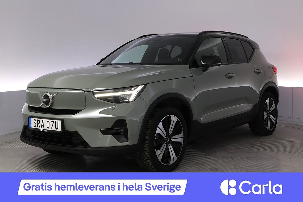 Volvo XC40 Re Twin Motor Ultimate Pano 360 H/K Drag V-Hjul