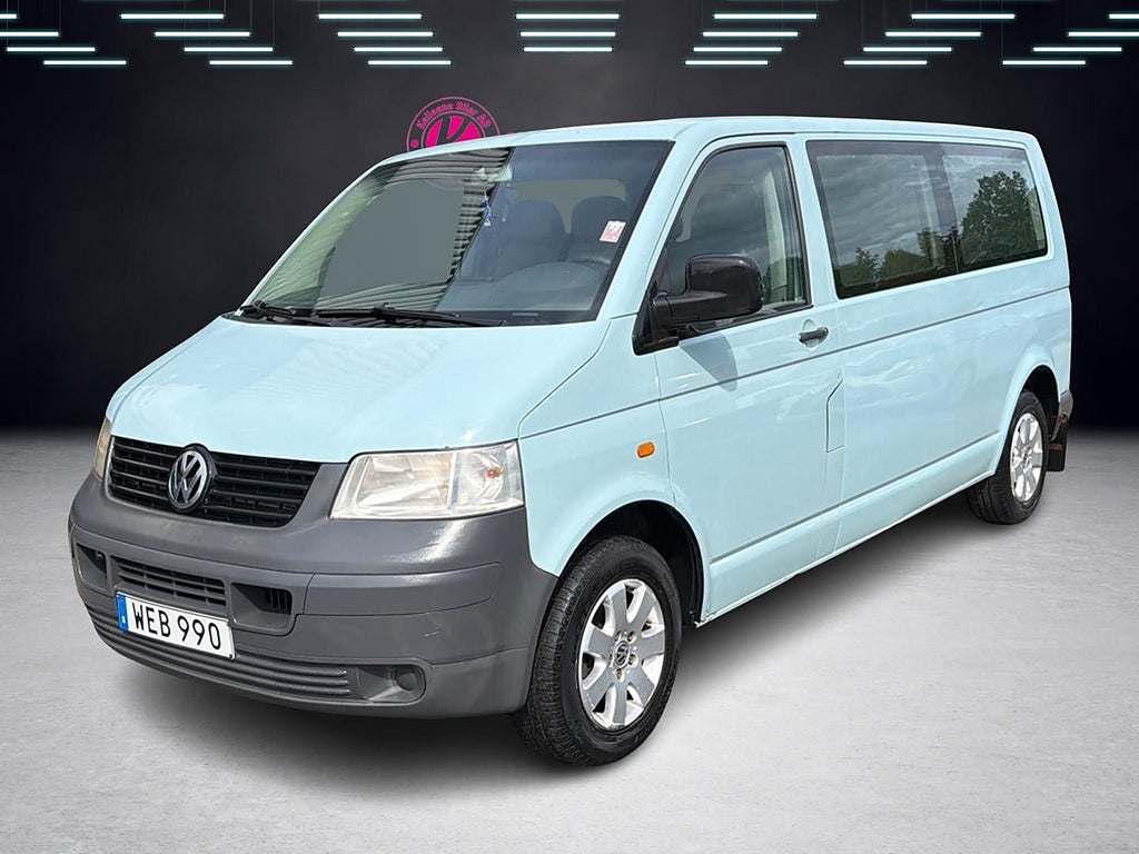 Volkswagen Shuttle 9-sits T30 1.9 TDI 8v Euro 3 BOKAD