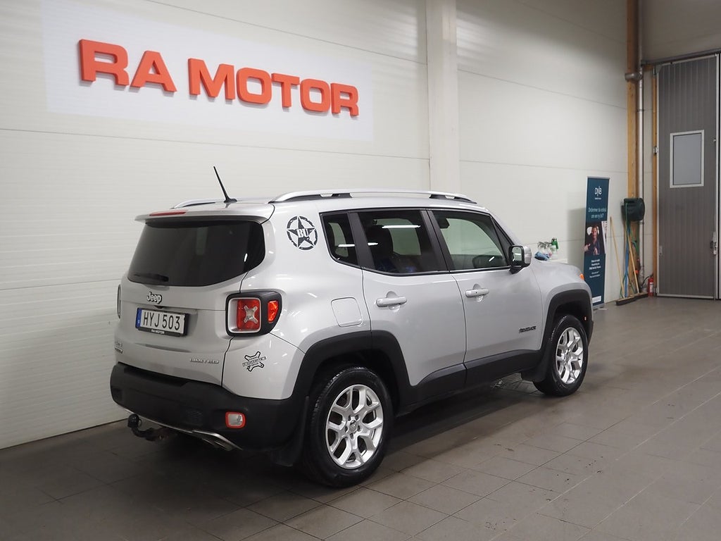 Jeep Renegade 2.0 CRD 140hk 4WD Limited | Dragkrok | Rattvärme | 2015