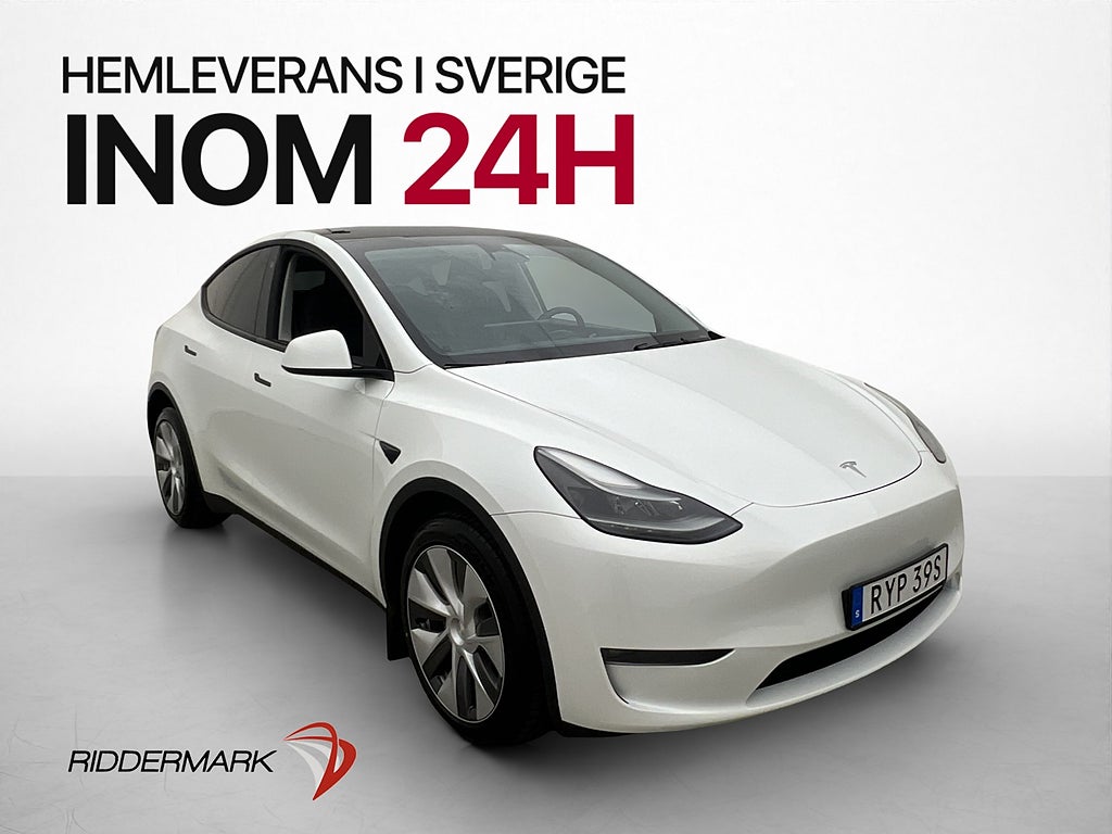 Tesla Model Y Long Range AWD Dragkrok Värmepump MOMS