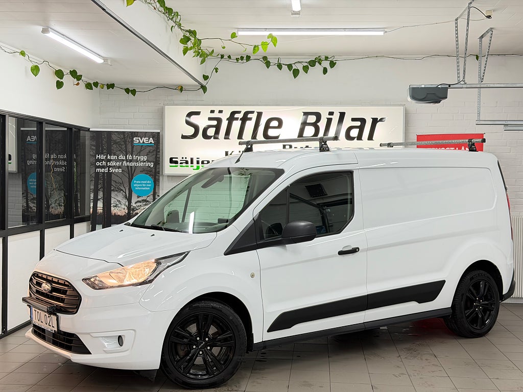 Ford Transit Connect Connect 210 LWB 1.5 EcoBlue|Långa Skåp|3-Sits|