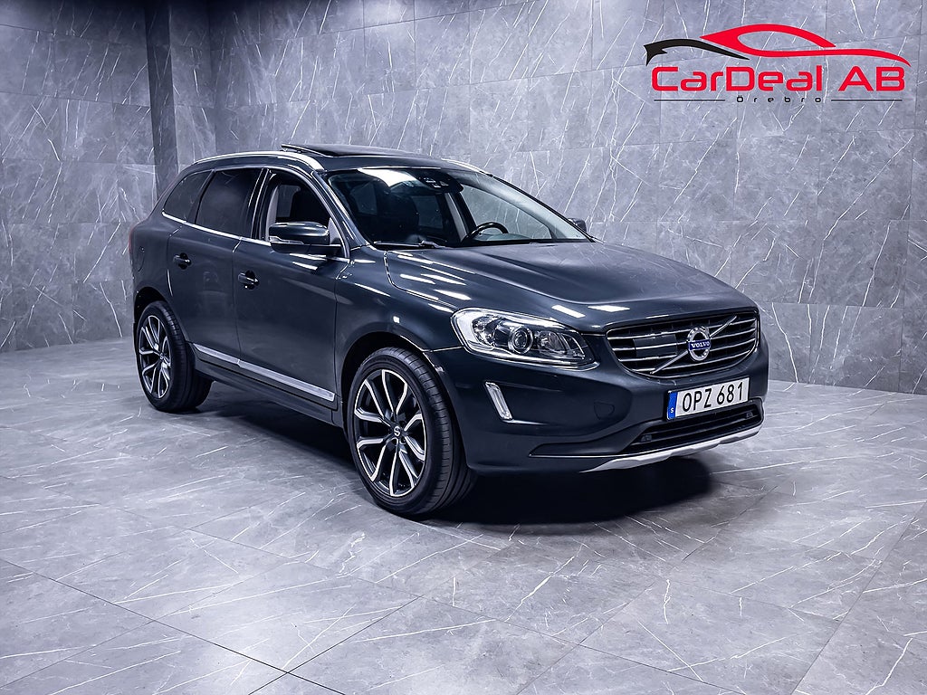 Volvo XC60 D4 AWD Classic Summum Pano Skinn BLIS Kamera Navi Drag