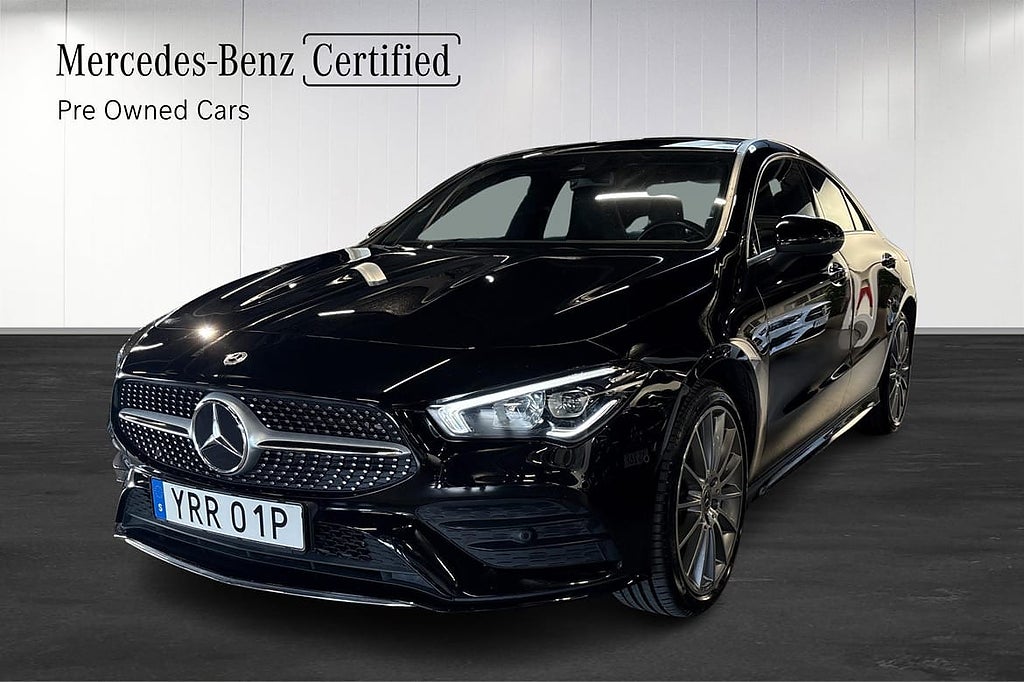 Mercedes-Benz CLA250 e AMG LINE PANO VÄRMARE BAKKAMERA