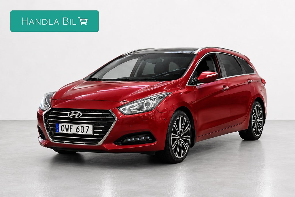 Hyundai i40 cw 1.7 CRDi Comfort Plus Pano B-Kam Skinn 141hk
