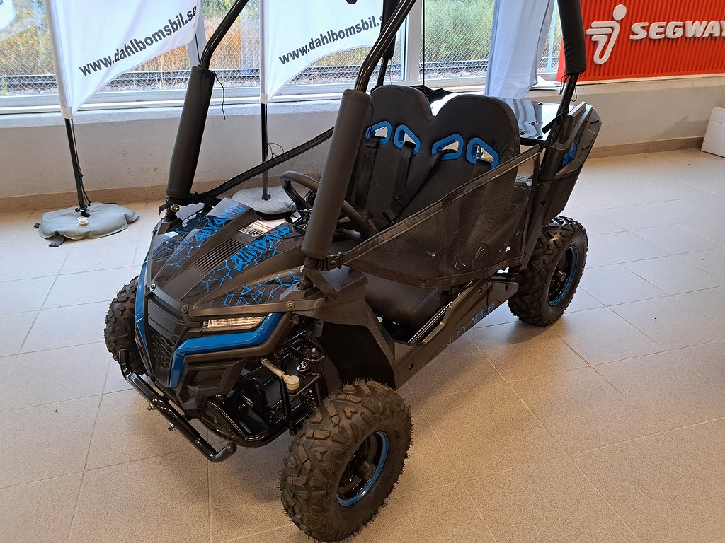 Quadard K1E - 100% elektrisk fyrhjuling för 2 barn