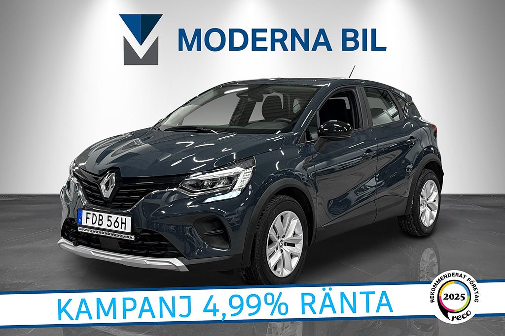 Renault Captur 1.3 TCe 140hk Automat Ledramp P-sensorer CarPlay Moms