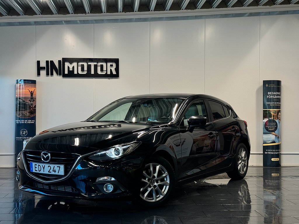 Mazda 3 RESERVERAD ** Sport 2.2 SKYACTIV-D |HuD|NAVI|HelSki