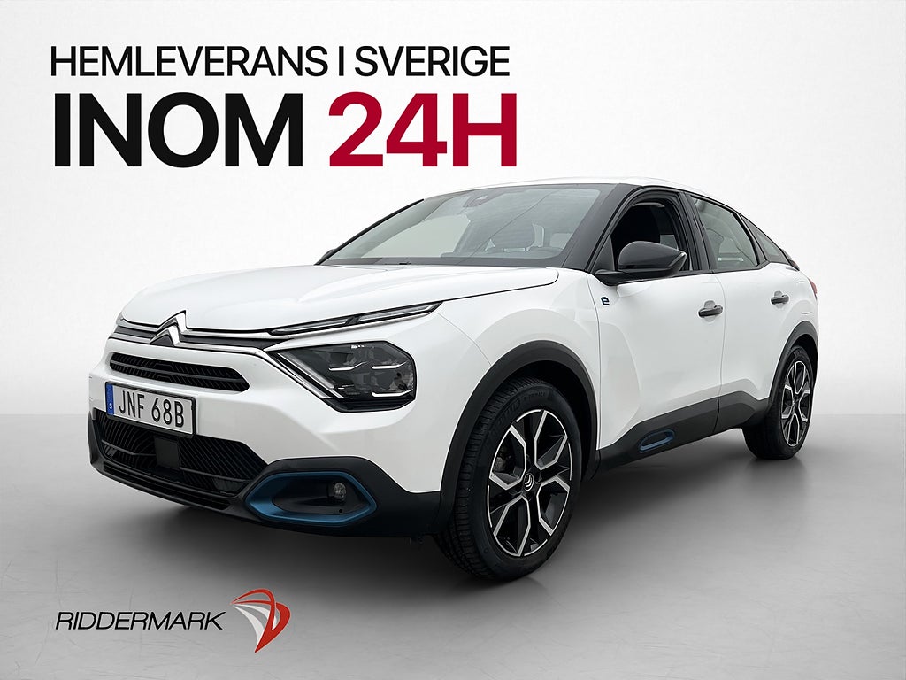 Citroën e-C4 136hk 50 kWh Feel CarPlay Bluetooth P-sensorer