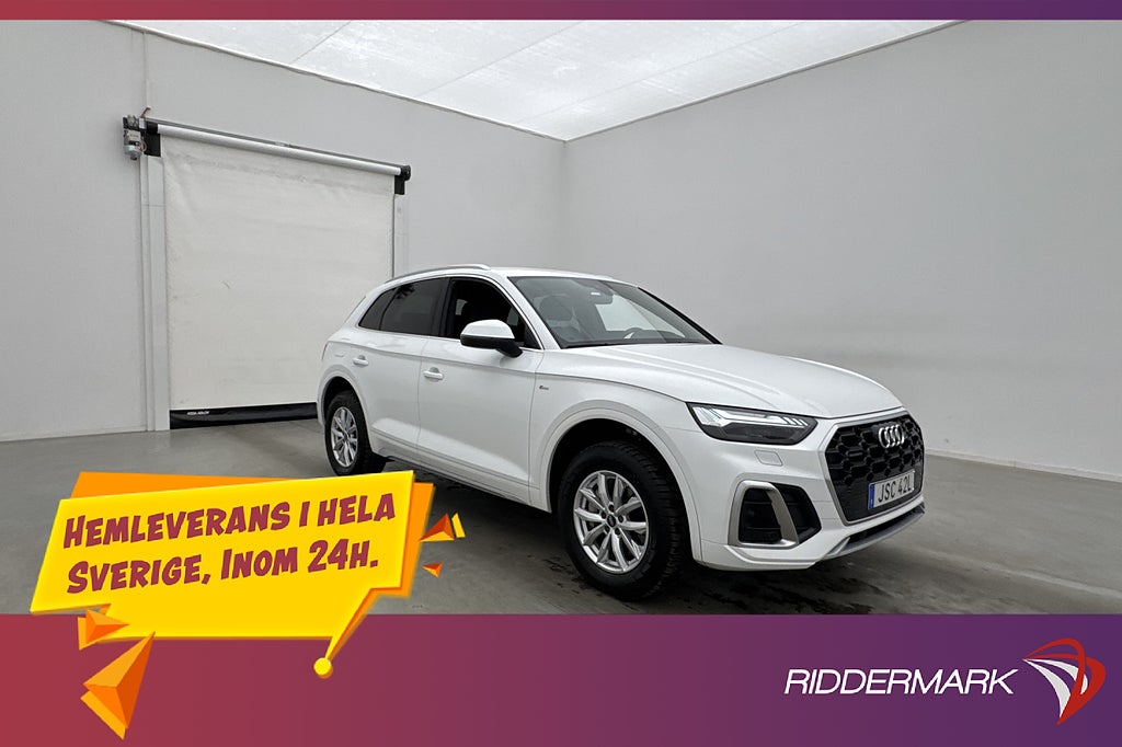 Audi Q5 55 TFSI e quattro 367hk MOMS S Line Cockpit Kamera