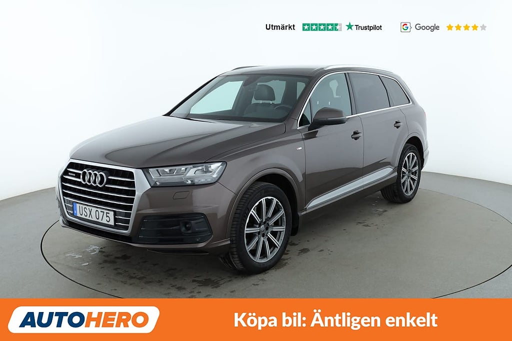 Audi Q7 V6 TDI quattro S Line / Drag, ACC, Luftfjädring