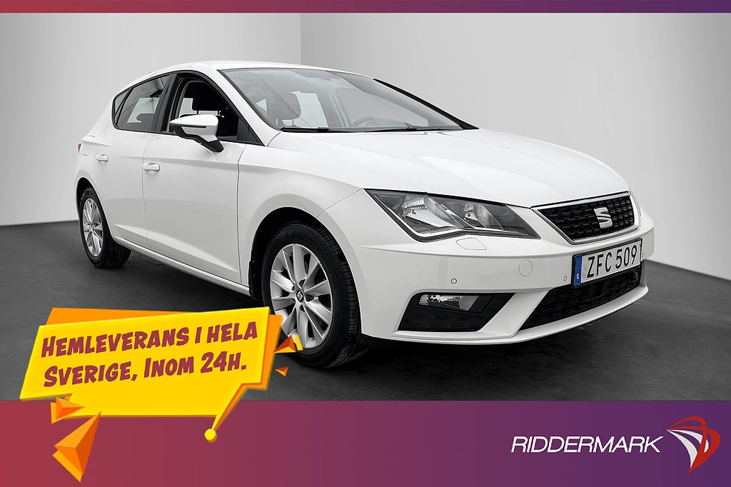 Seat Leon 1.4 TGI Style Sensorer Bluetooth Farthållare