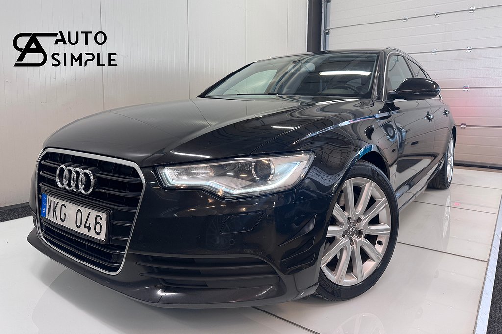 Audi A6 2.0 TDI Ny Servad Automat Dragkrok Välvårdad (177hk)