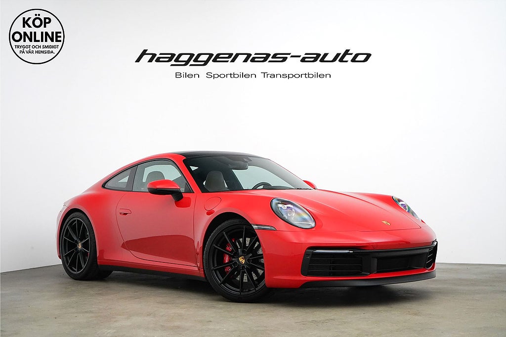 Porsche 911 992 Carrera S / 450hk / Sport Chrono / Sportavg.
