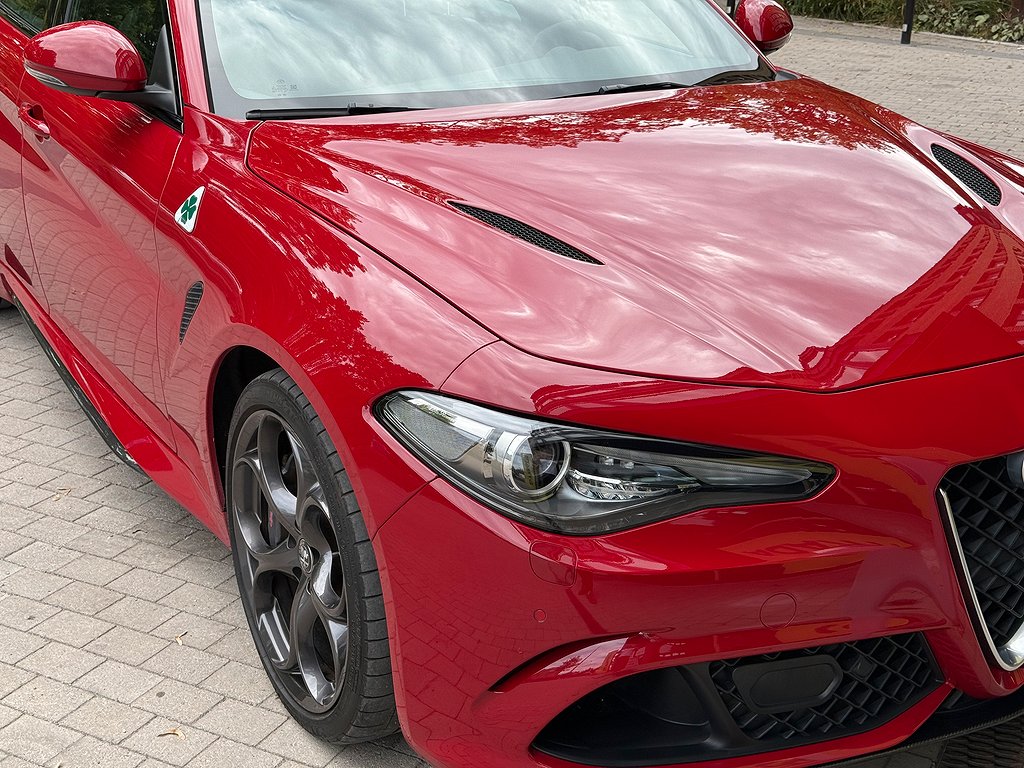 Alfa Romeo Giulia Quadrifoglio Automatisk, 8-trinn, 510ps, 2019