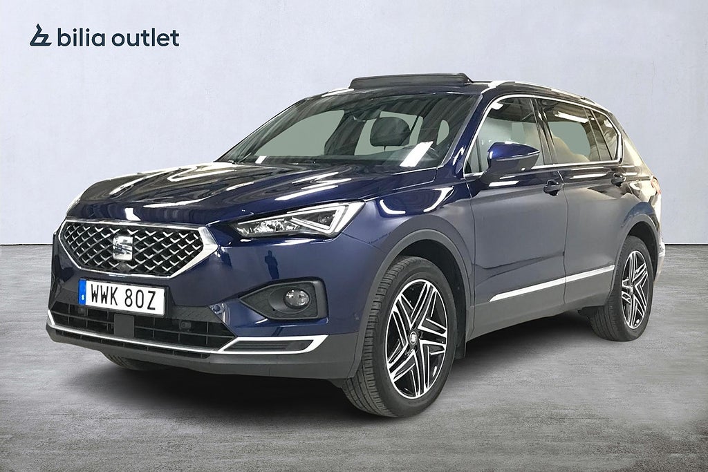 Seat Tarraco 2.0 TSI 4Drive Xcellence 7-sits 190hk Cockpit Pano Drag