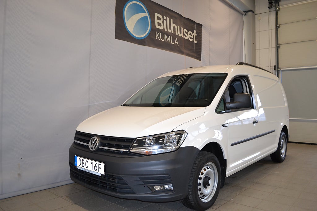 Volkswagen Caddy Maxi 2,0TDi 102hk DSG Drag Värmare V-Hjul
