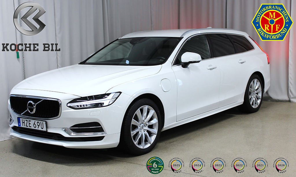Volvo V90 Recharge T8 AWD 392HK, Teknik Pkt, Drag, 3,99%
