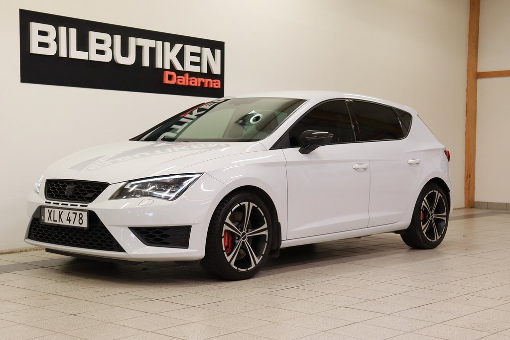 Seat Leon Cupra 2.0 TSI 280hk Navi Euro 6 