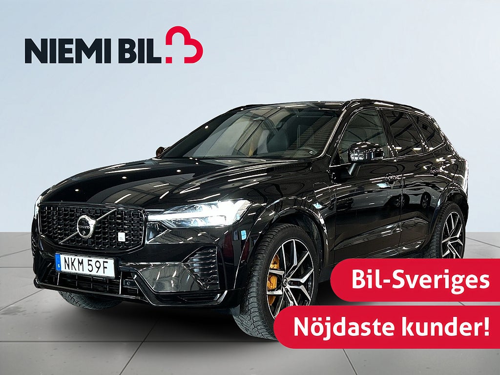 Volvo XC60 T8 AWD Polestar S&V-hjul/MOMS/360/H/K/Pano/HUD/Drag